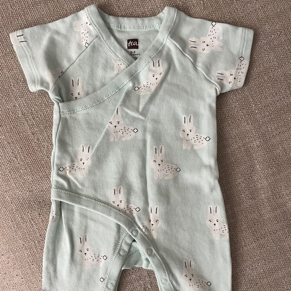 Baby Wrap Neck Romper
